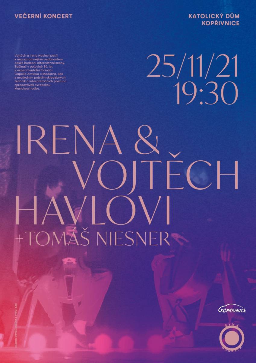 KONCERT: Irena a Vojtěch Havlovi   Tomáš Niesner