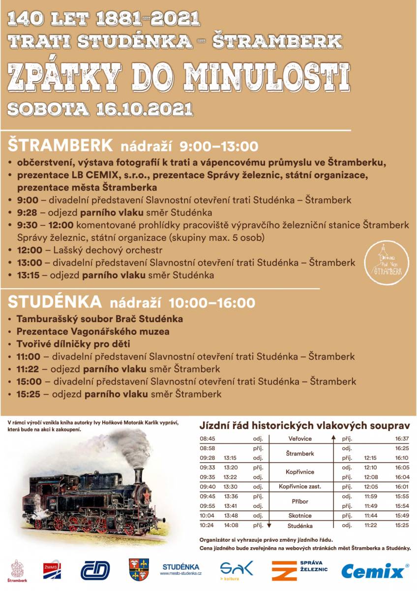 140 let trati Studénka - Štramberk