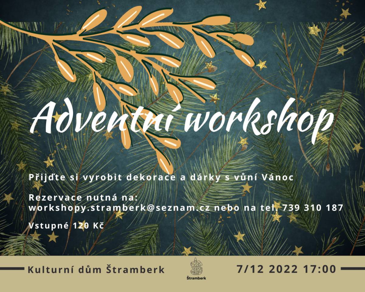 WORKSHOP: Adventní workshop