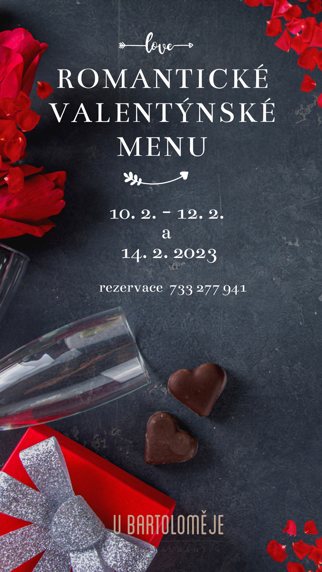GASTRO AKCE: Valentýnské menu