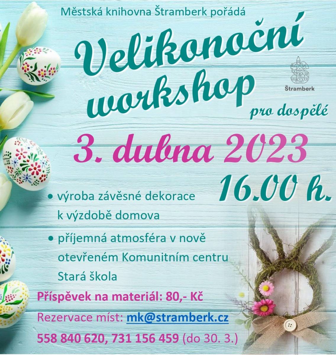 Velikonoční workshop Štramberk 2023
