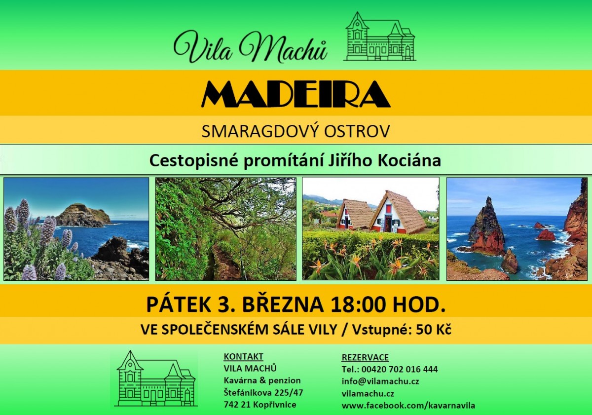 Madeira - smaragdový ostrov