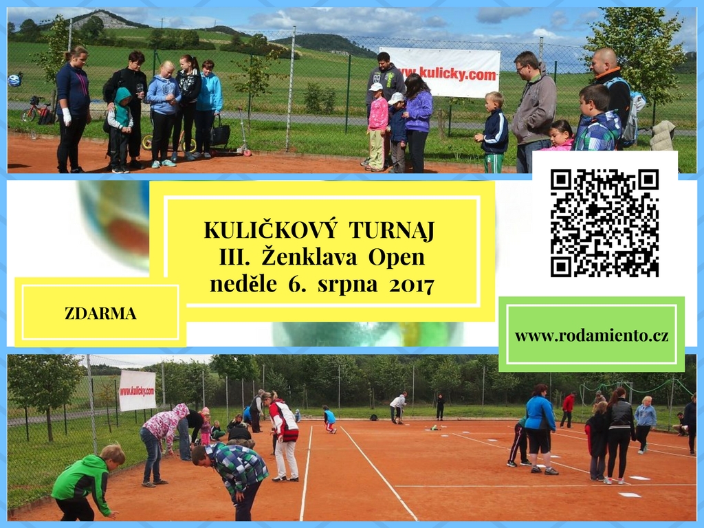 Ženklava Open 2017 - kuličkový turnaj