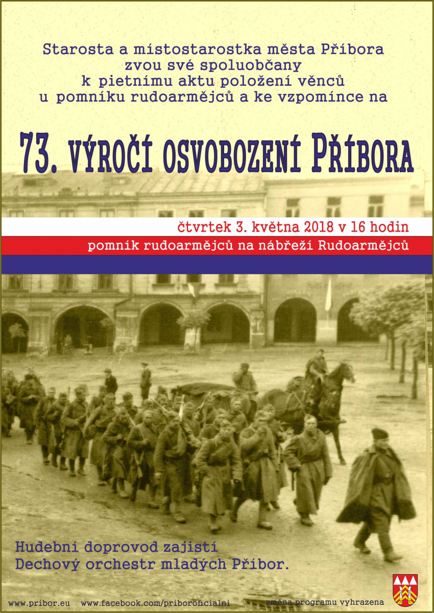 73. osvobození města Příbora