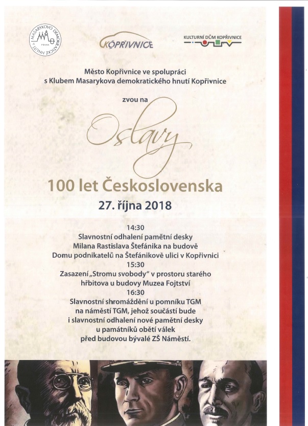 Oslavy 100 let ČSR
