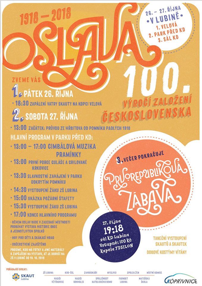 Oslava 100 výročí ČSR