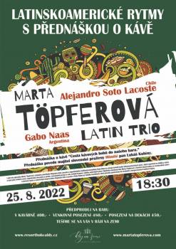 KONCERT: Marta Töpferová Latin Trio 