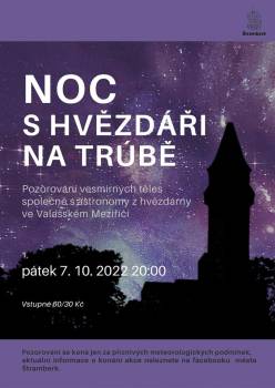 Noc s hvězdáři na Trúbě 10-2022