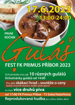  Guláš Fest FK PRIMUS PŘÍBOR