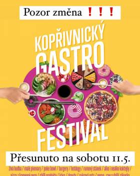FESTIVAL: Kopřivnický Gastrofestival 2024 - ZRUŠENO 