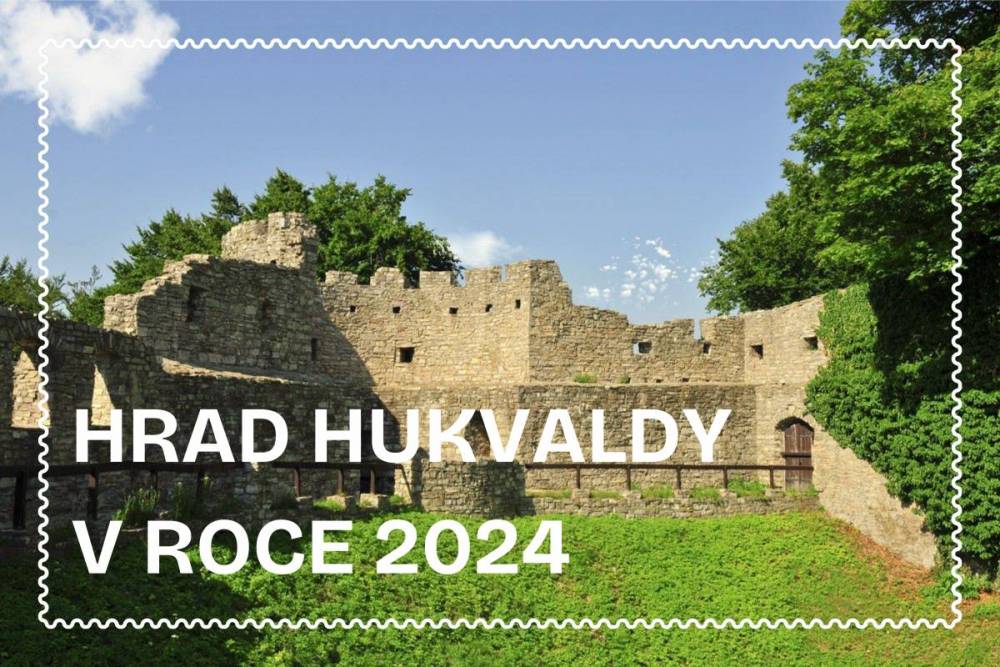 Hrad Hukvaldy v roce 2024 