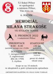 Memoriál Milana Strakoše ve stolním tenise