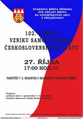 Výročí vzniku samostatného československého státu